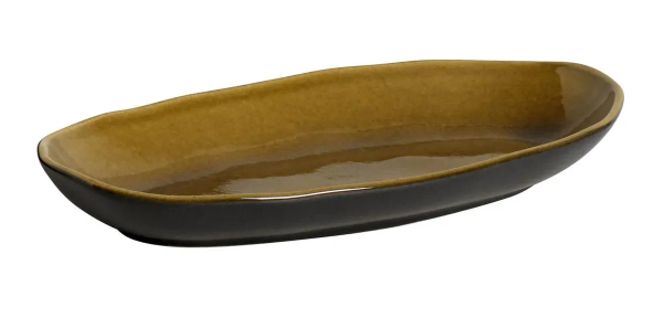 TRAVESSA OVAL FUNDA  ORGÂNICO AMBAR