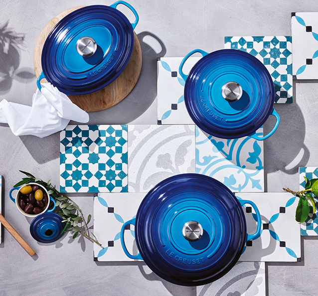 PANELA OVAL 31CM Azure Blue Le Creuset