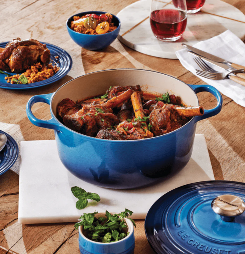 PANELA REDONDA 24CM Azul Marseille Le Creuset