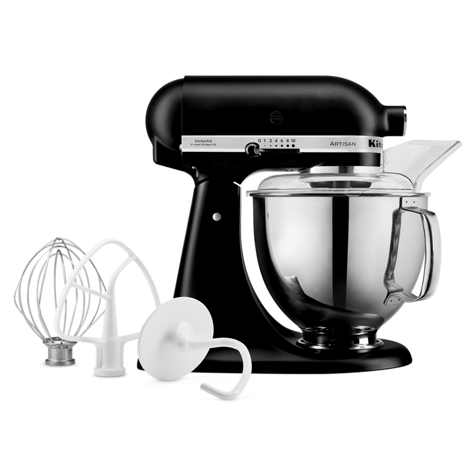 BATEDEIRA ARTISAN MATTE BLACK 127V - KITCHENAID