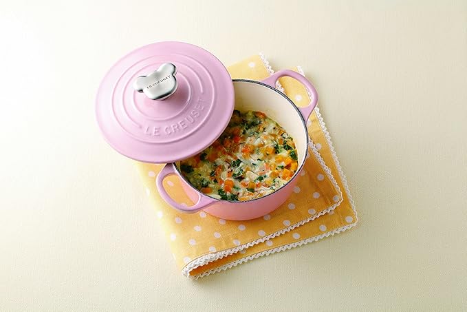 PANELA REDONDA 14CM (PEG URSO) Chiffon Pink Le Creuset