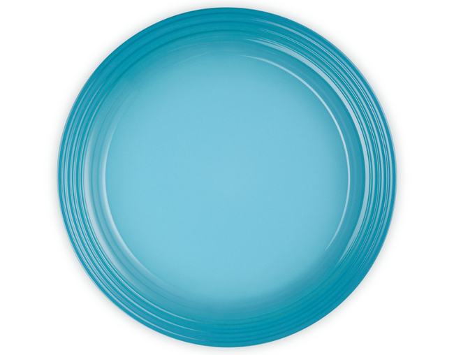 PRATO RASO 27CM VANCOUVER Azul Caribe Le Creuset