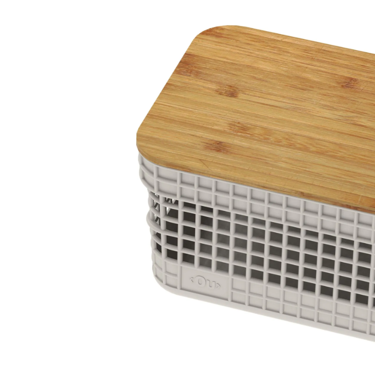 CESTO ORGANIZADOR 2,5L BEGE GRID - OU