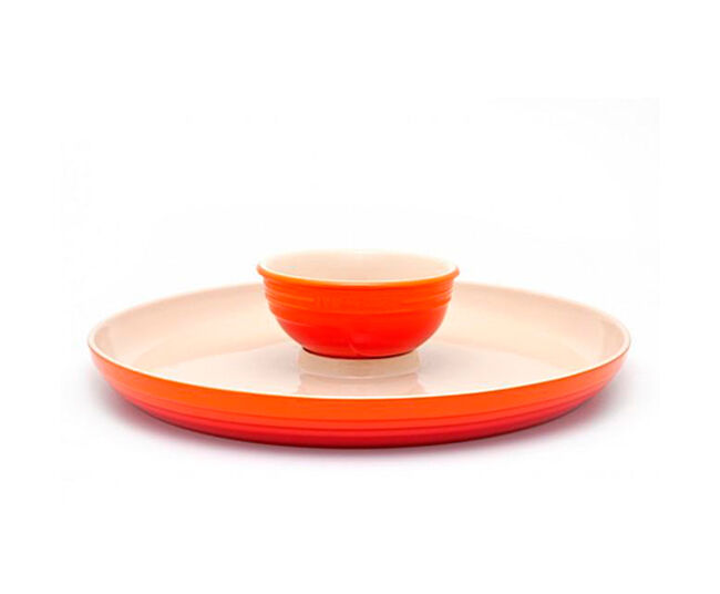PRATO PARA APERITIVO Laranja Le Creuset
