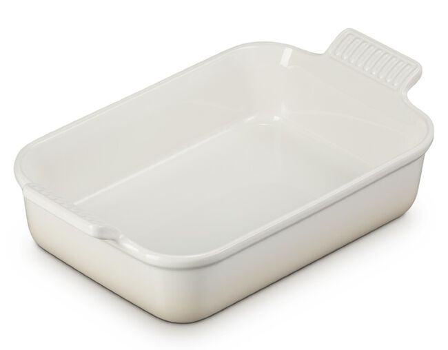 TRAVESSA 26CM HERITAGE Meringue Le Creuset
