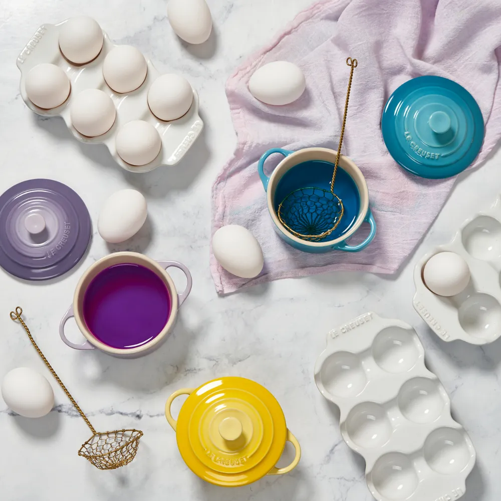 BANDEJA PARA 6 OVOS White Le Creuset