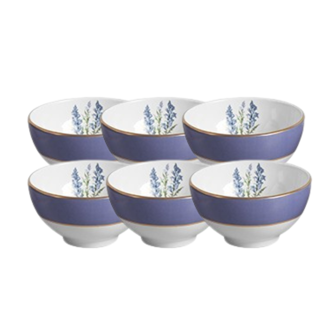 JOGO 6 BOWLS ROXO BOCA DE LEÃO - CIMPLES