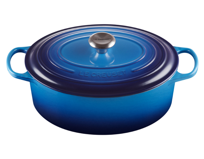 PANELA OVAL 31CM Azure Blue Le Creuset
