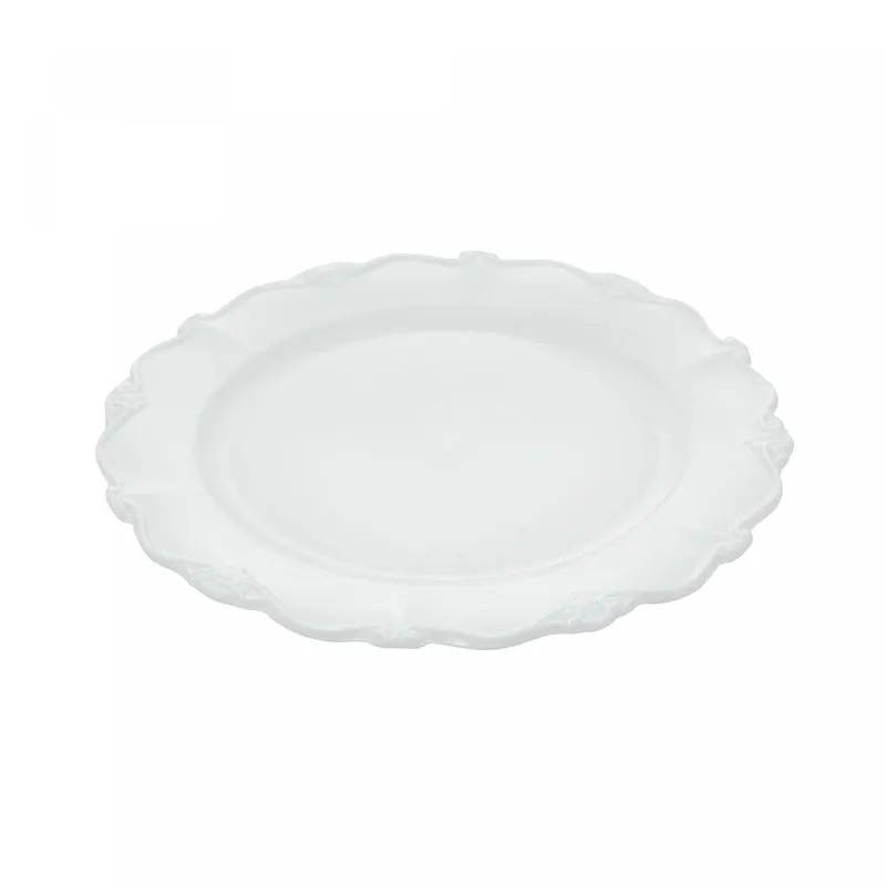 JOGO 6 PRATOS RASOS PORCELANA FANCY