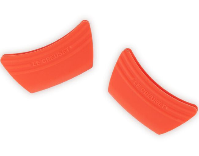 SET 2 PEGADORES DE SILICONE Laranja Le Creuset