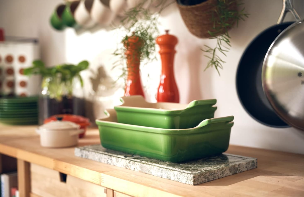 TRAVESSA 26CM HERITAGE Bamboo Le Creuset