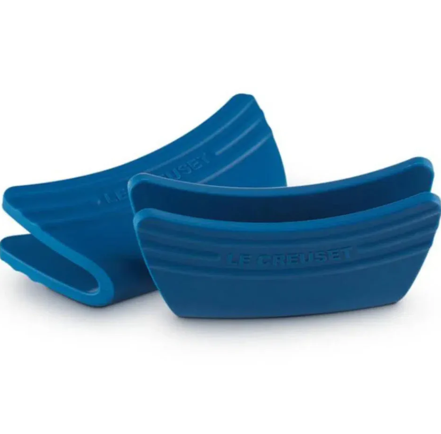 SET 2 PEGADORES DE SILICONE Azul Marseille Le Creuset
