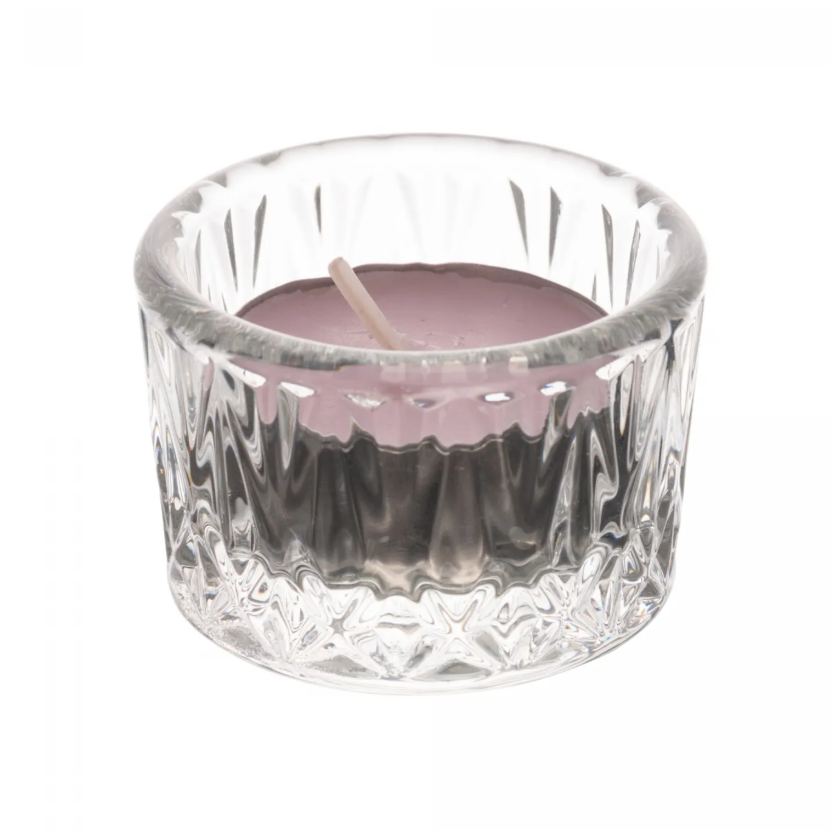 JOGO 3 PORTA VELAS DE VIDRO BICO DE ABACAXI