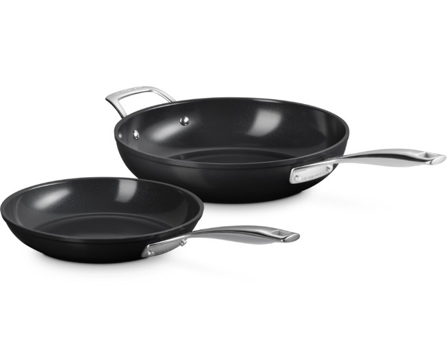 SET 2 FRIGIDEIRAS RASAS 20CM+26CM ENSC Le Creuset