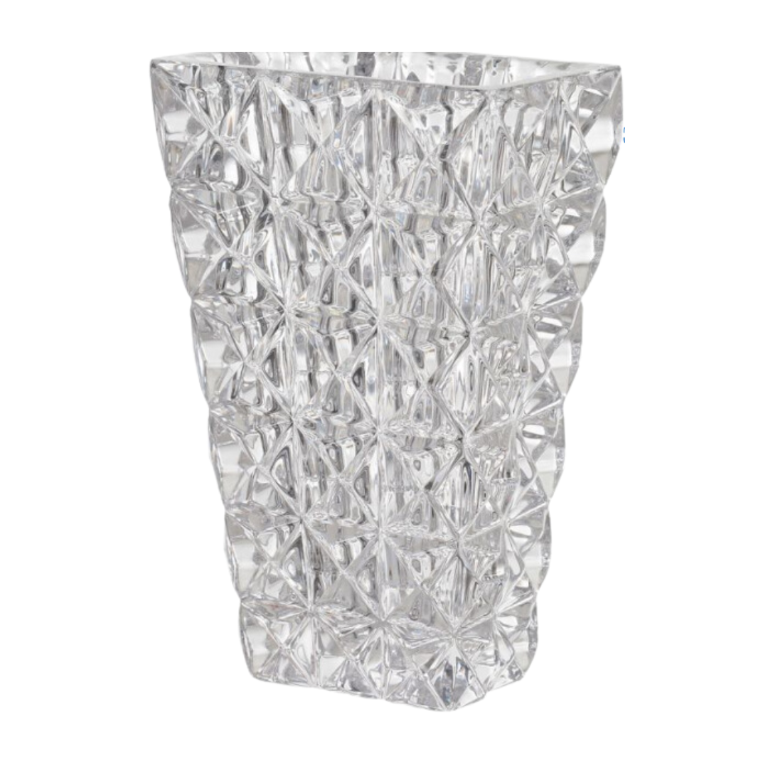 VASO DE VIDRO CRISTAL PRISMA
