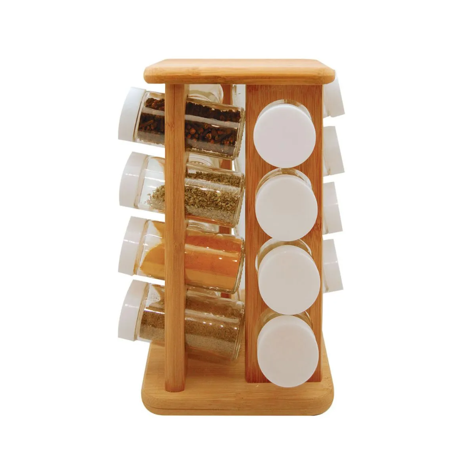 ORGANIZADOR DE TEMPEROS GIRATÓRIO 17PÇS - KEEP - OU