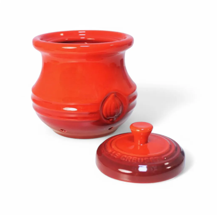 POTE PARA ALHO 300ML Vermelho Le Creuset