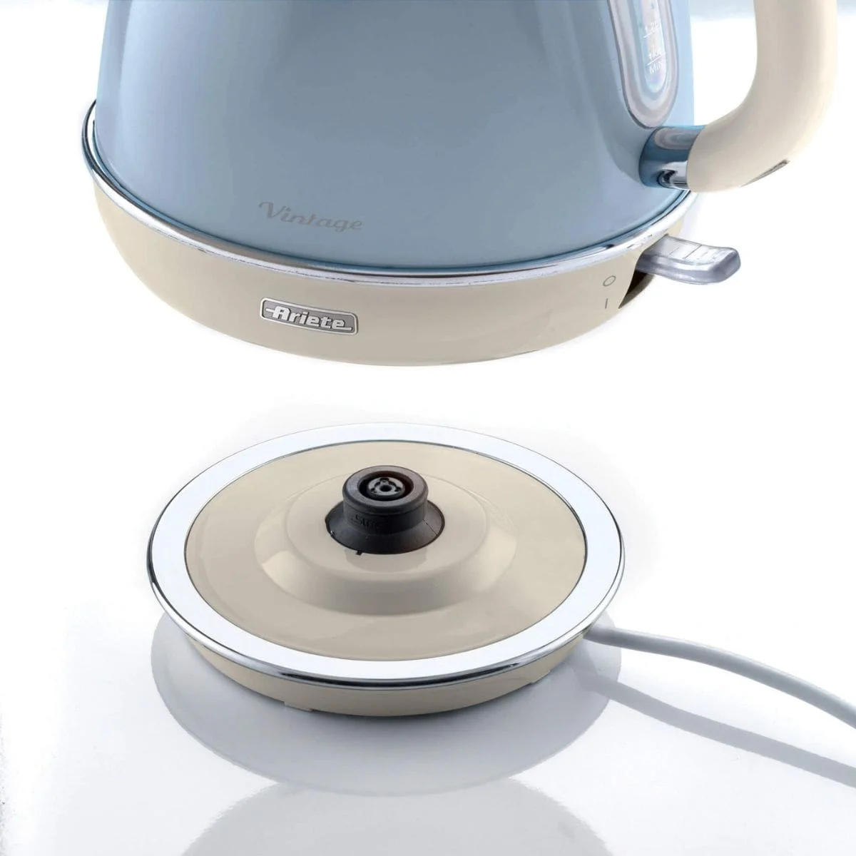 CHALEIRA ELÉTRICA AZUL VINTAGE 220V - ARIETE