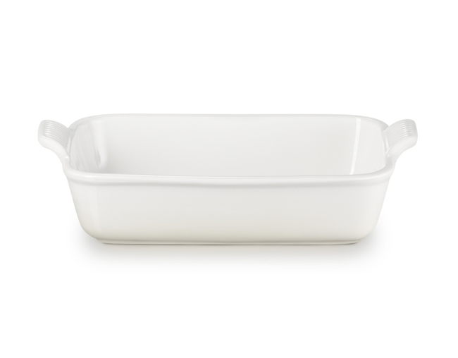 TRAVESSA 32CM HERITAGE Meringue Le Creuset