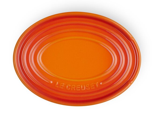 DESCANSO OVAL PARA  COLHER 16CM Laranja Le Creuset
