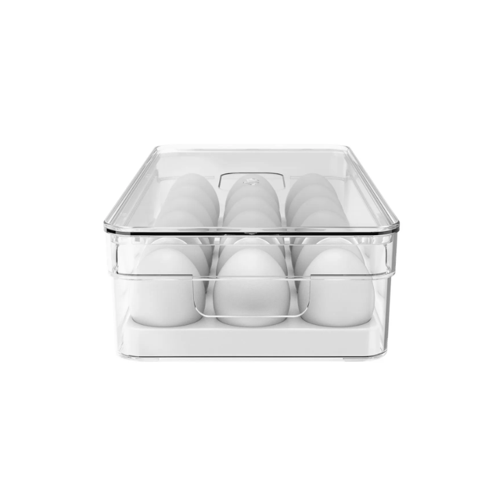 ORGANIZADOR DE OVOS 18UN - CLEAR FRESH - OU