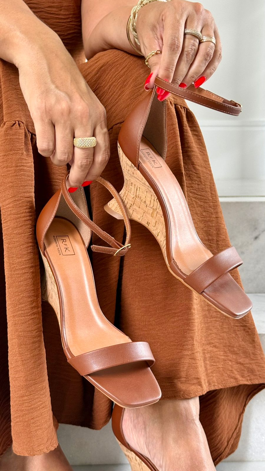 SANDÁLIA  ANABELA RFK 5395435