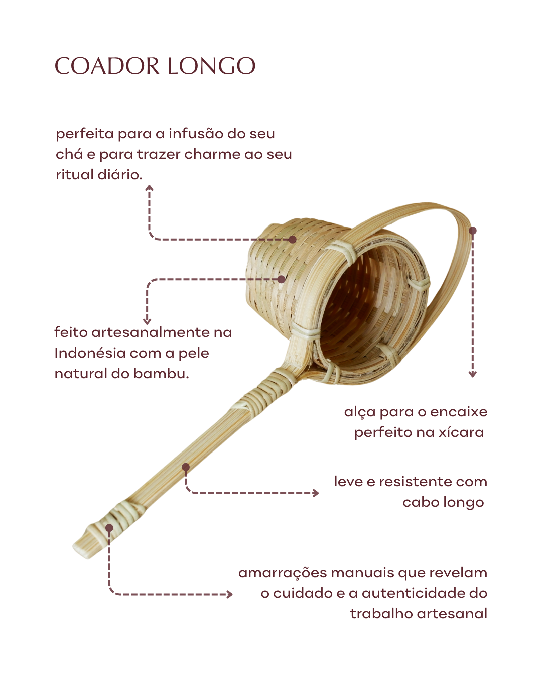 Coador longo de bambu laminado | Casa Akar (3)