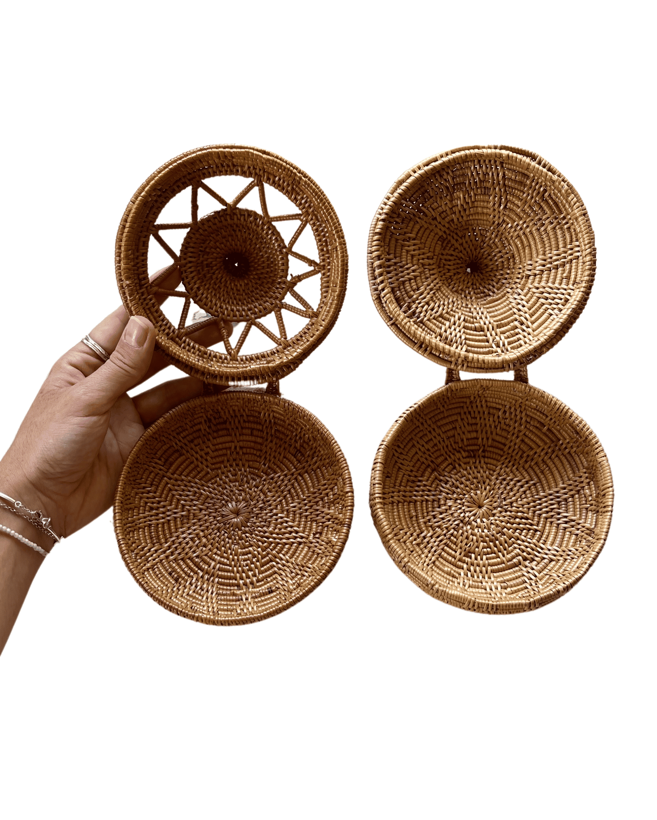Bowl Angrek de ata | Casa Akar