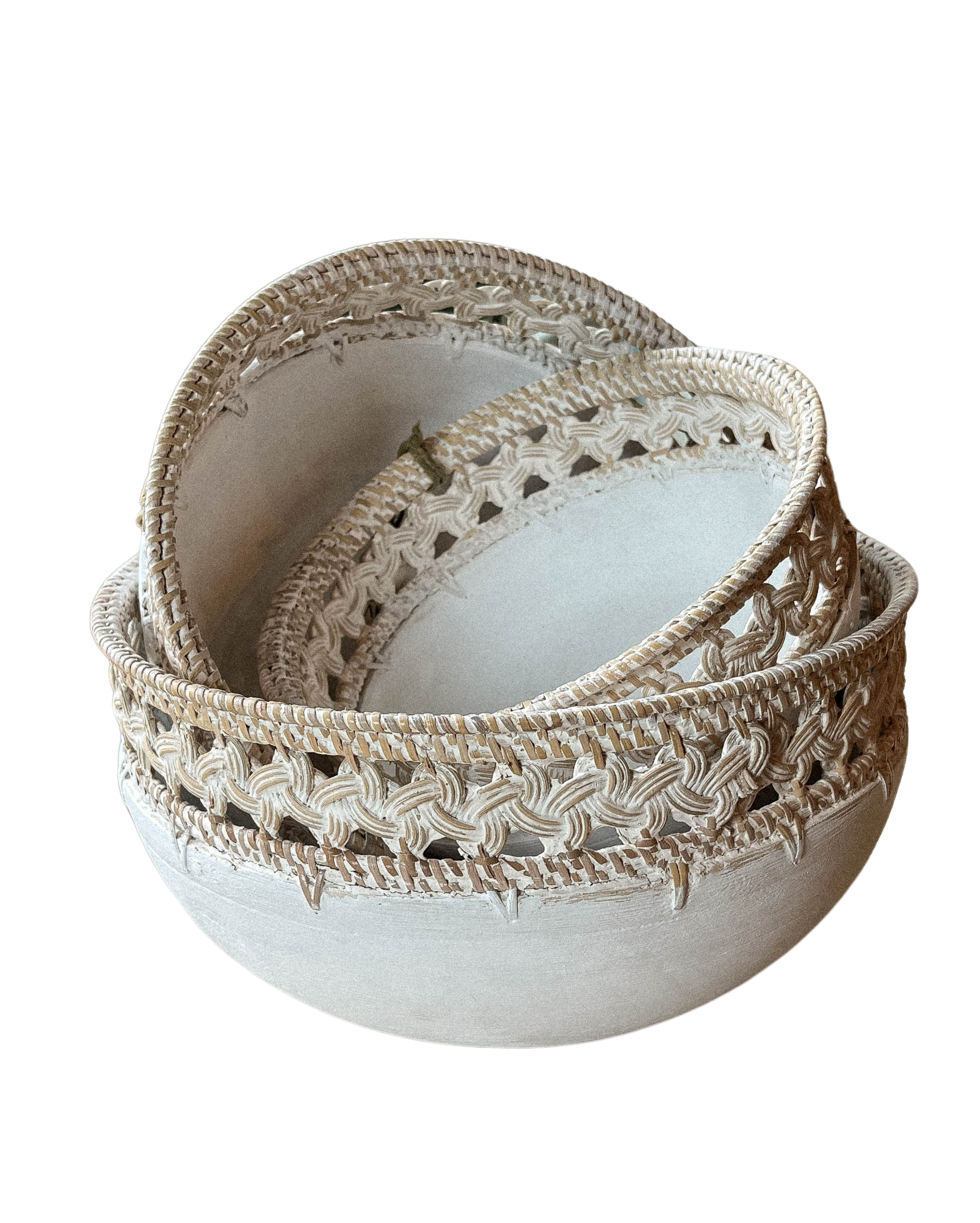 Bowl Entrelace - Branco | Casa Akar