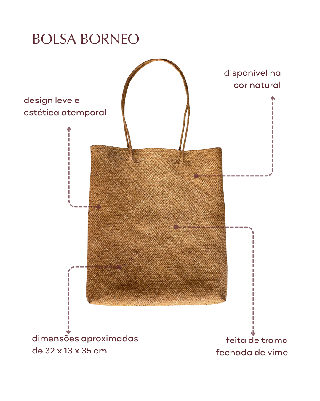 Bolsa Borneo de vime | Casa Akar (3)