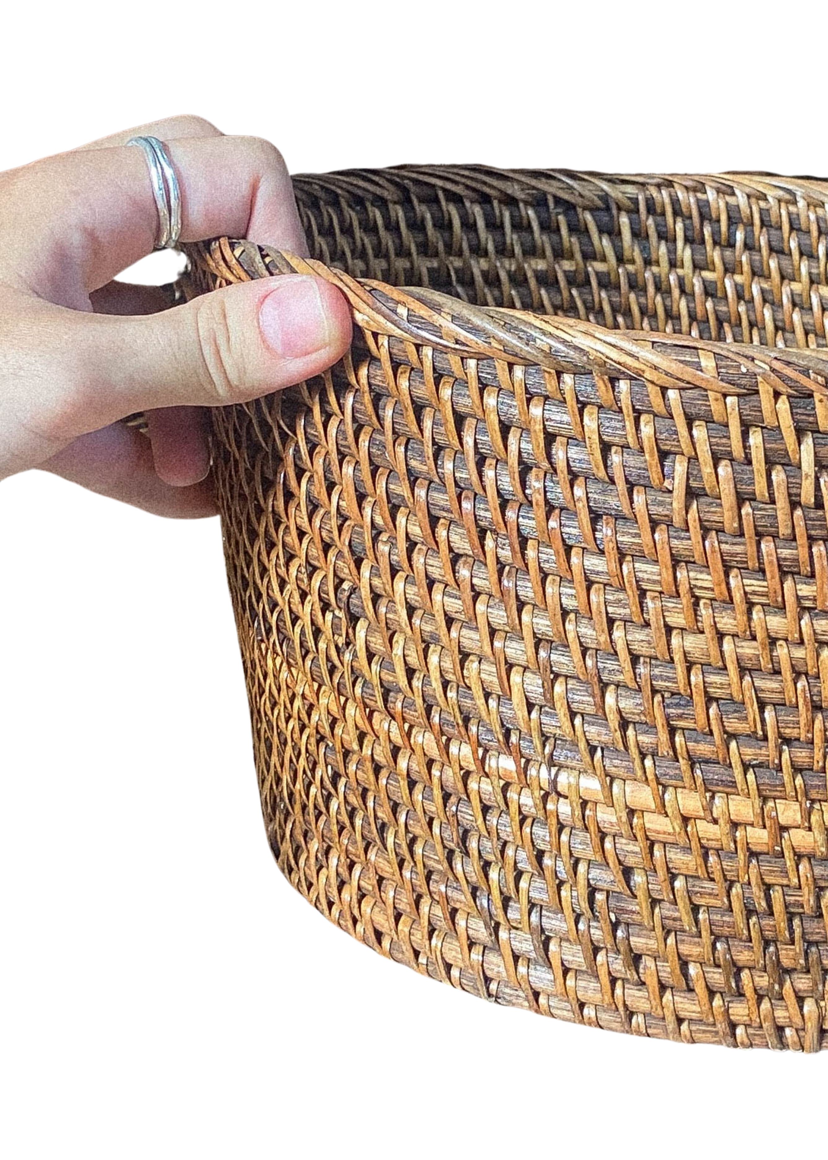 Cachepot Aurora de rattan | Casa Akar (5)