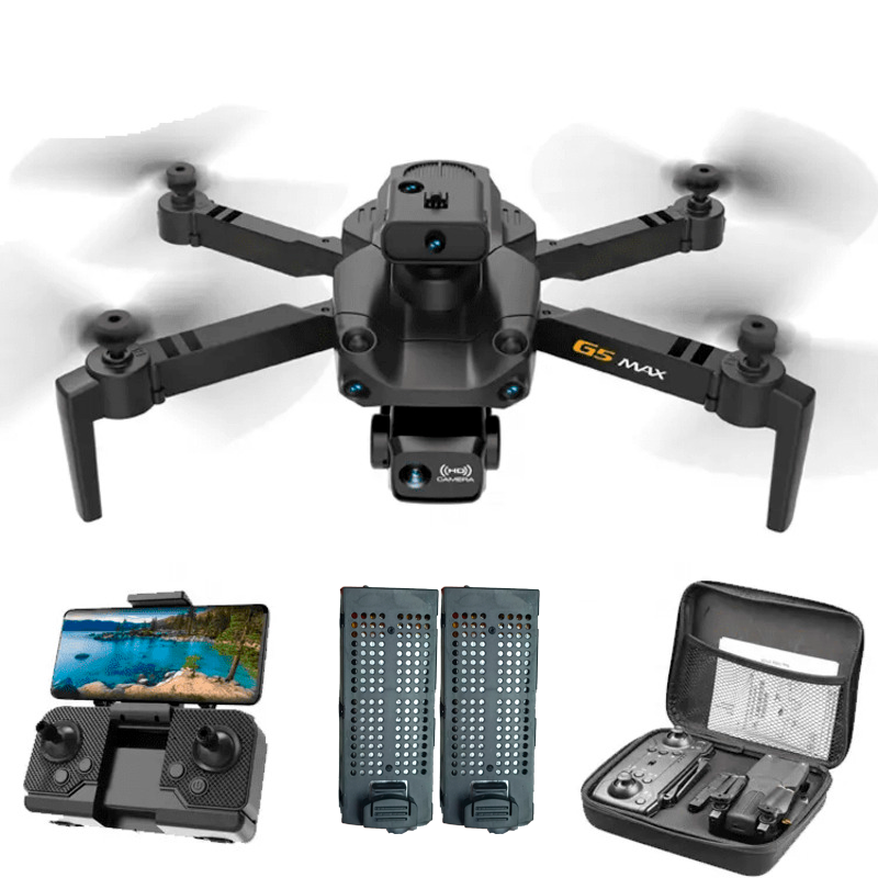 Drone S172 Max C/ Duas Câmeras 4K Wifi 5G Sem Cabeça 3 Bat