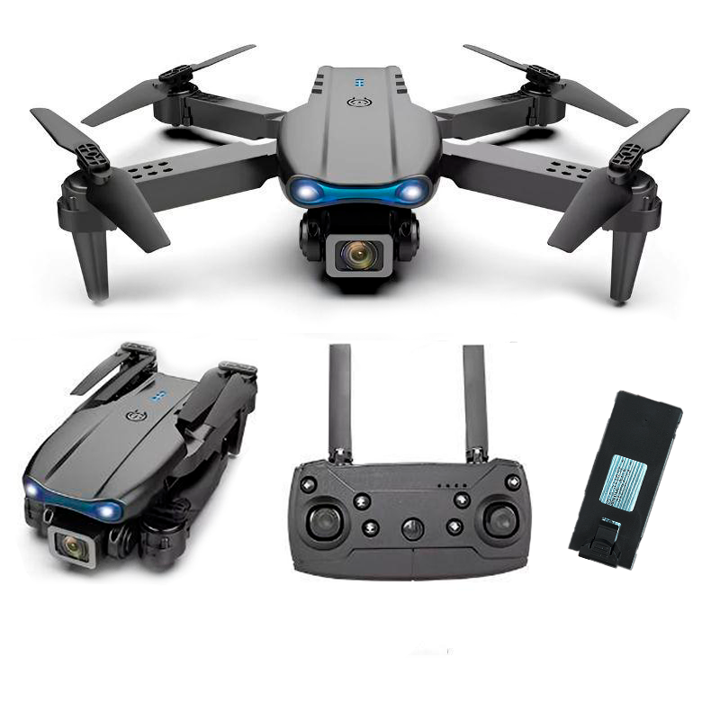 Drone Pro 4K E99 Pro Gravação WiFi 2.4G Com Duas Baterias
