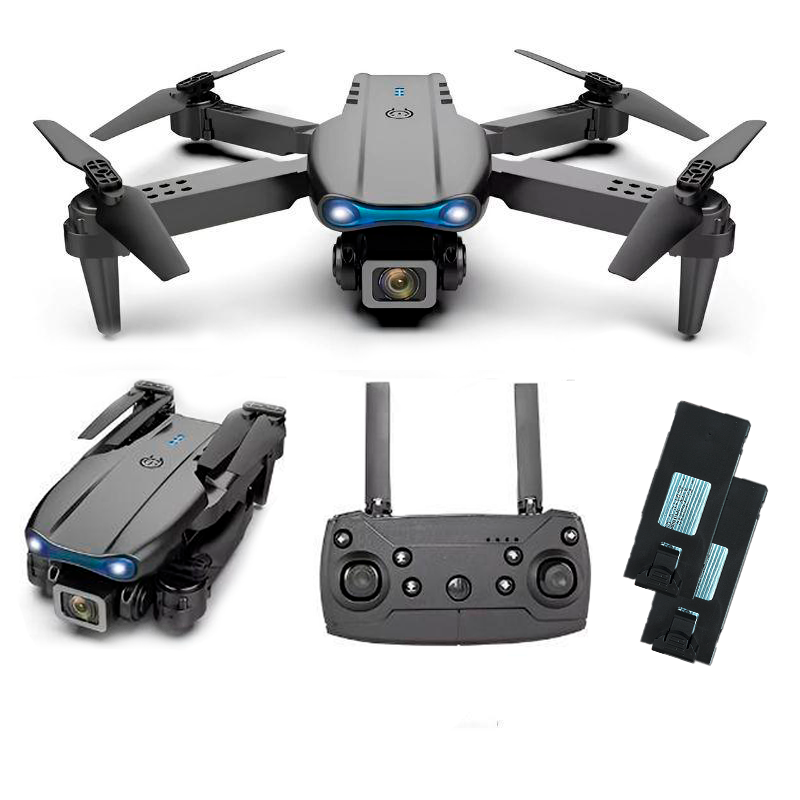 Drone 4K E99 Pro Gravação WiFi 2.4G Com Três Baterias