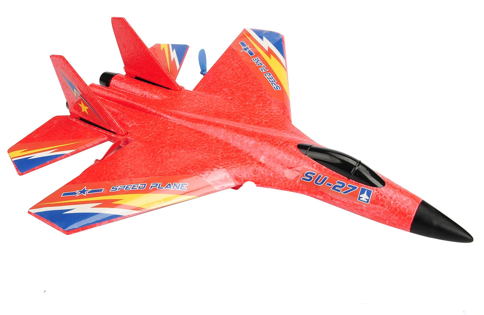 Novo Jato SU27 Voo Automático Estável Rápido LED