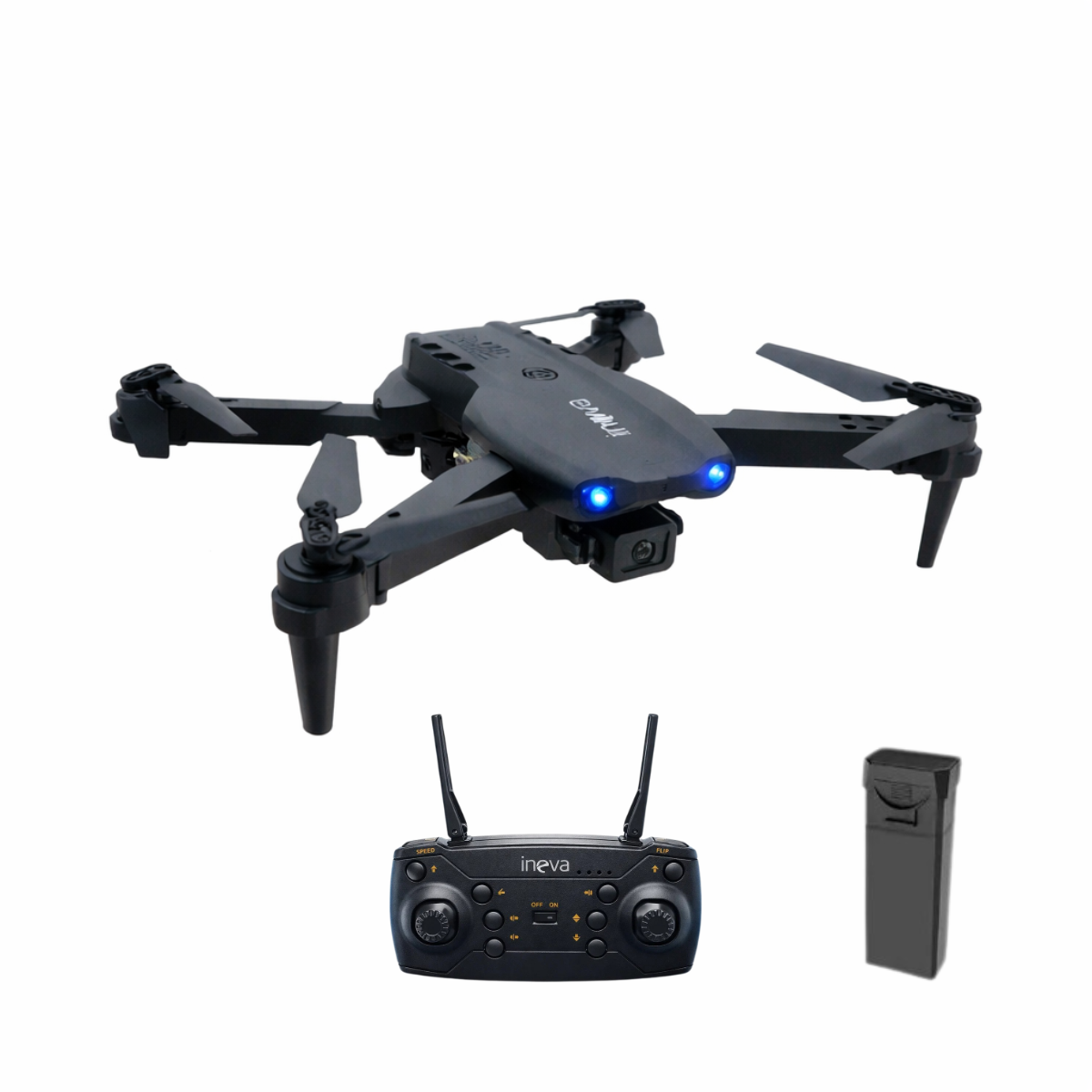 Drone Camera HD Inova Evita Obstáculos WiFi 2.4G 1 Bateria