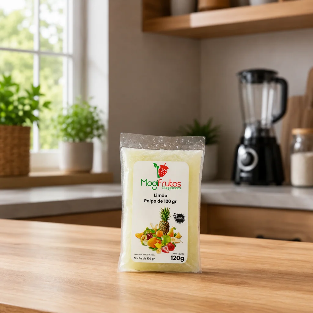 LIMÃO POLPA (SUCO PURO) 120gr