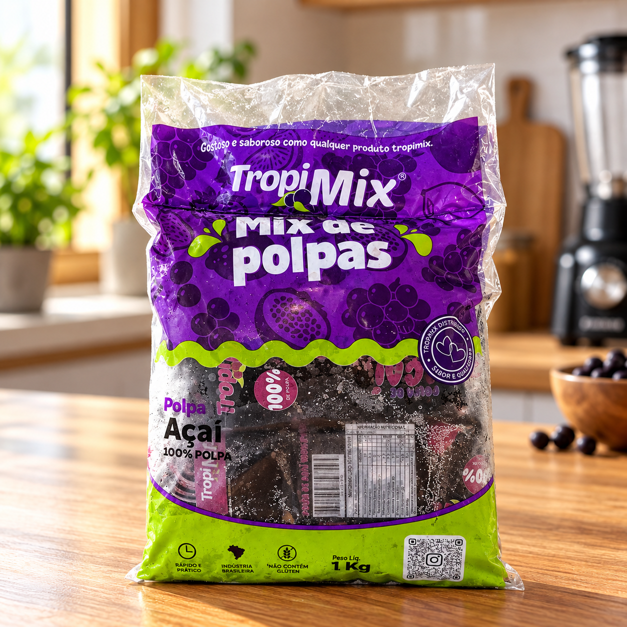 AÇAI POLPA TROPIMIX PORÇÃO