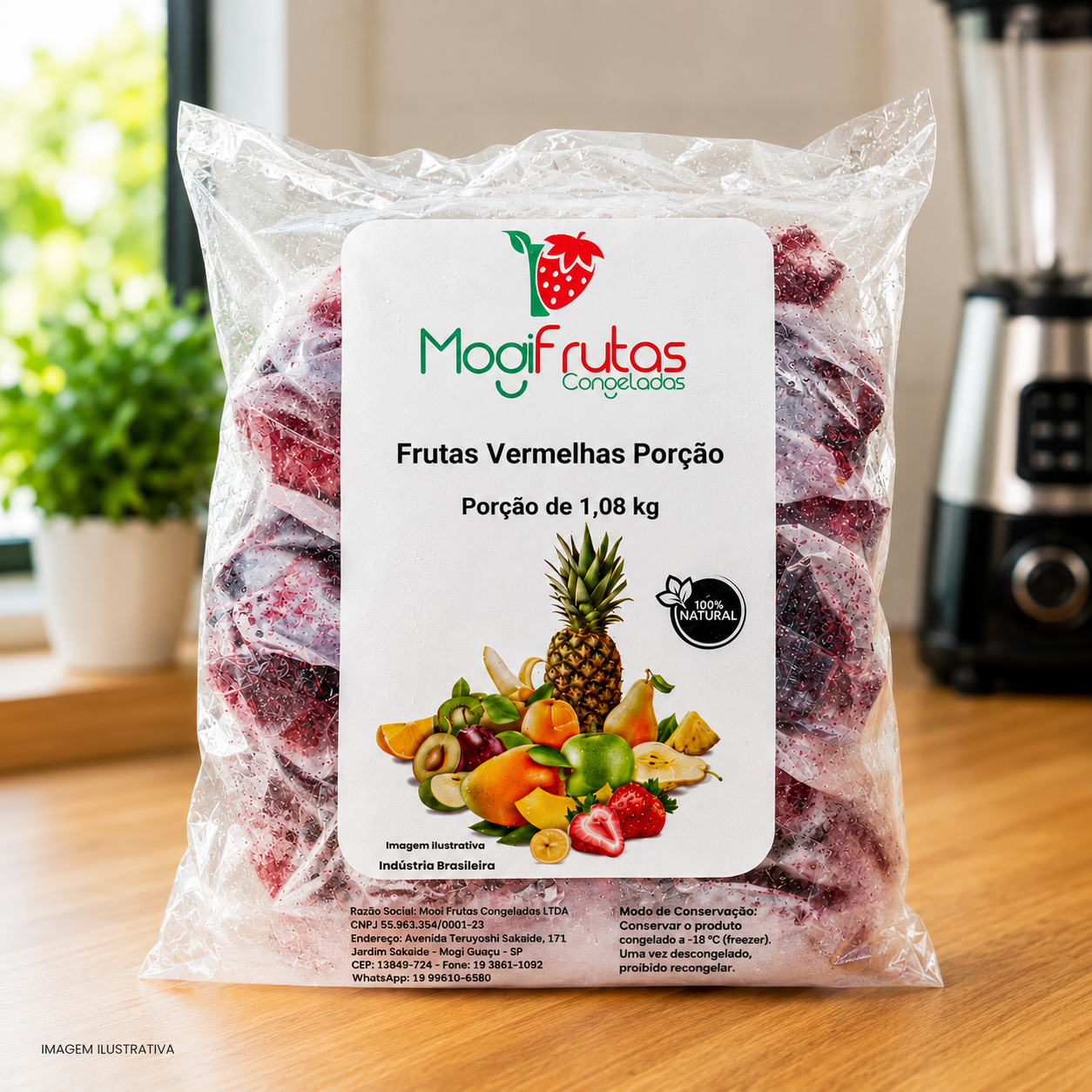 FRUTAS VERMELHAS PORÇÃO