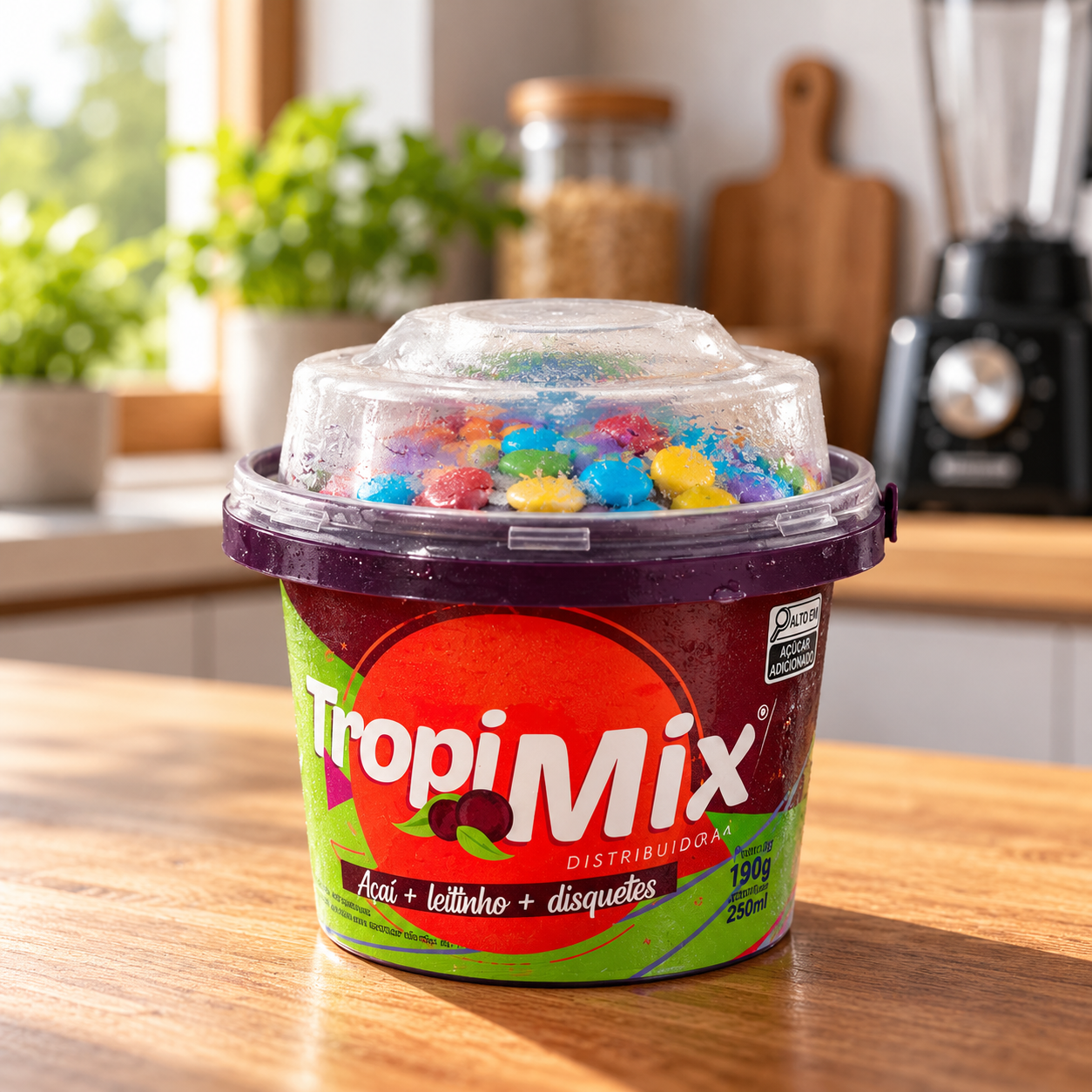 AÇAI TOPIMIX LEITINHO COM DISQUETE 190GR