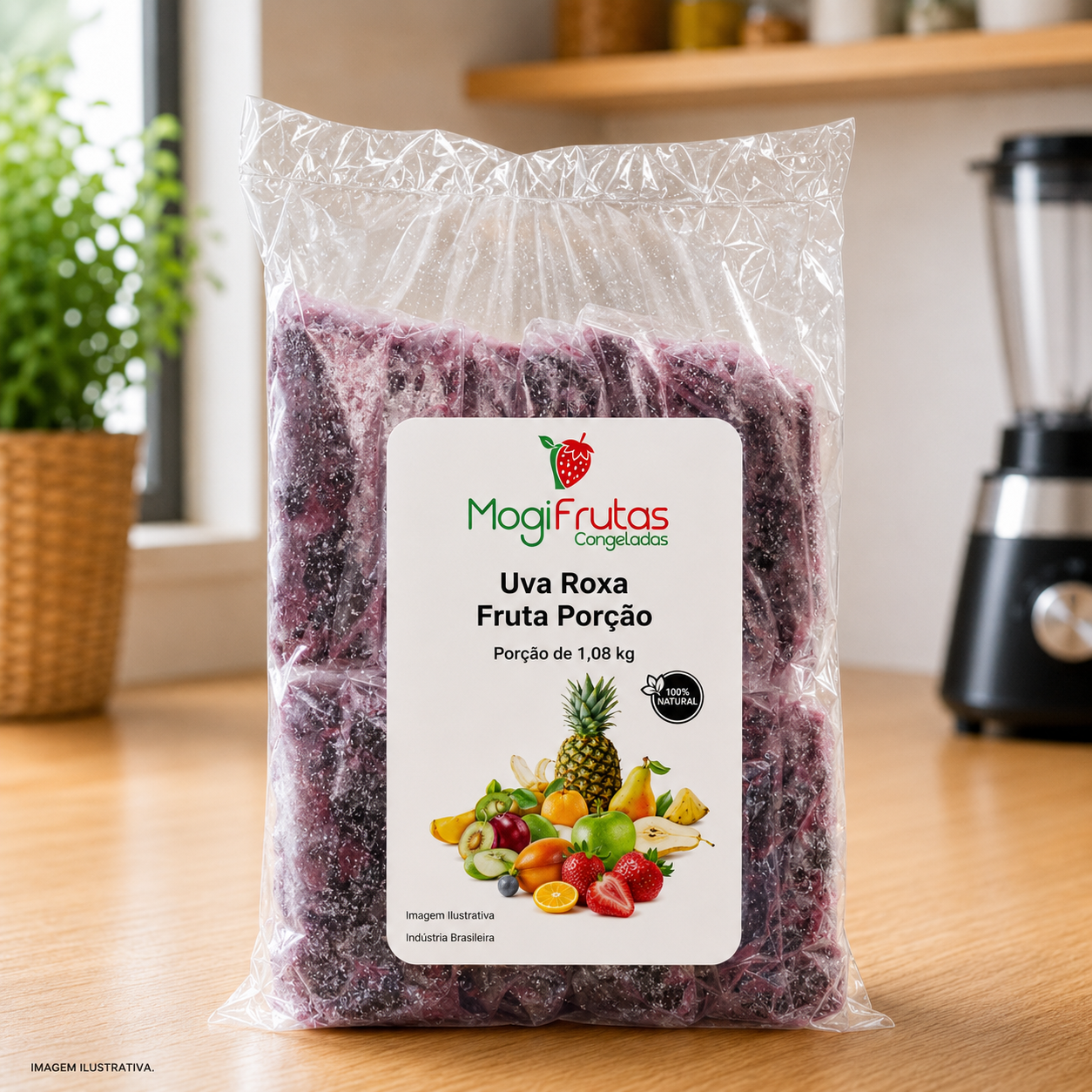 UVA ROXA FRUTA PORÇÃO