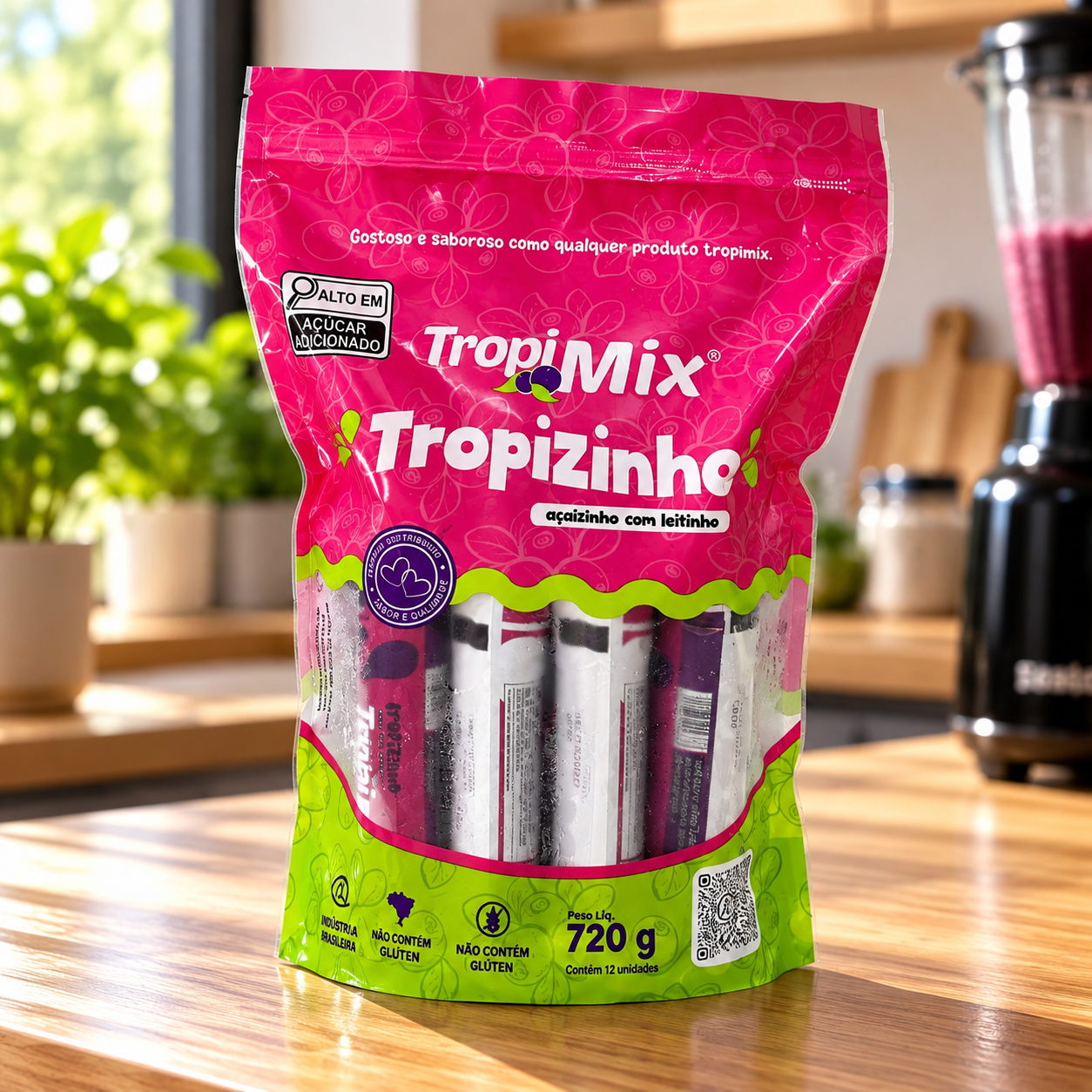 AÇAI TROPIZINHO LEITINHO PORÇÃO