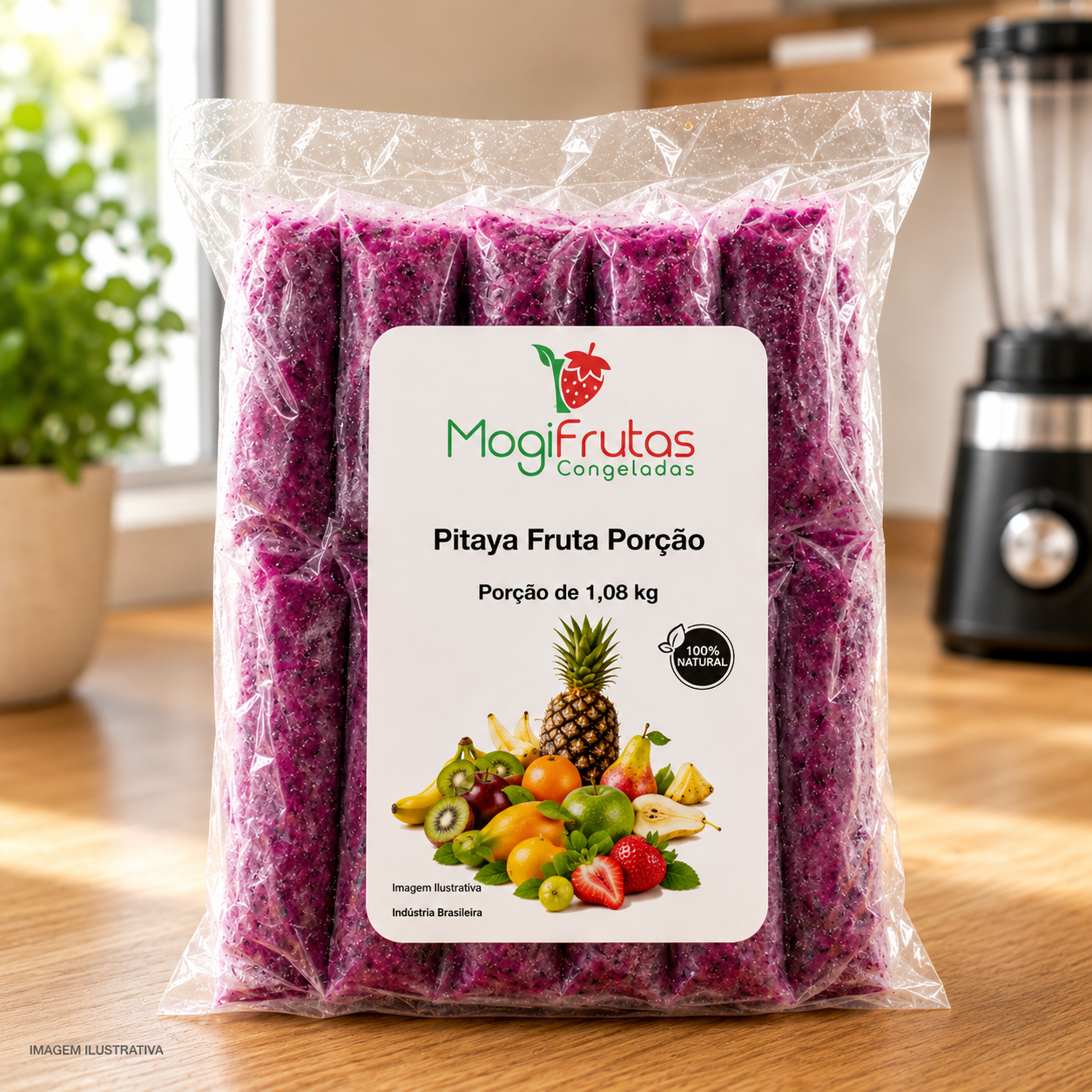 PITAYA ROXA FRUTA PORÇÃO
