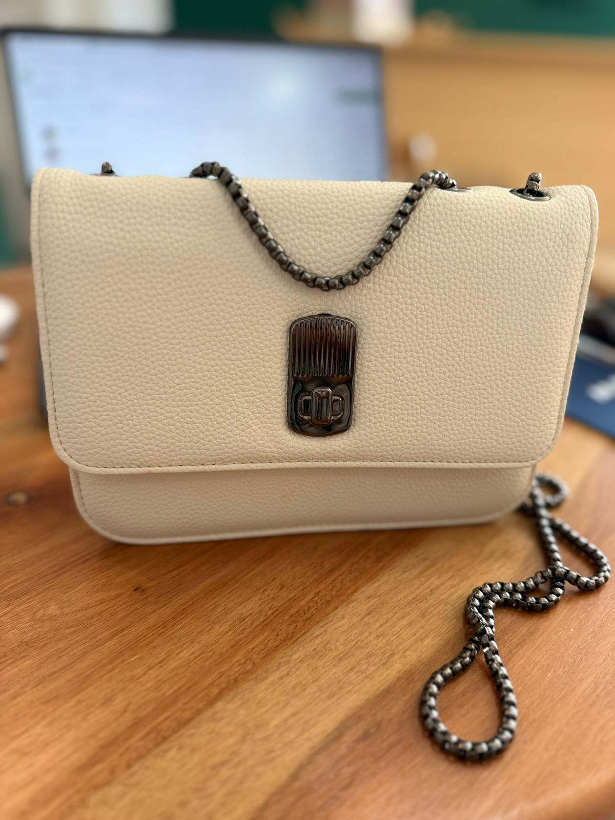 Bolsa Maleta Branca