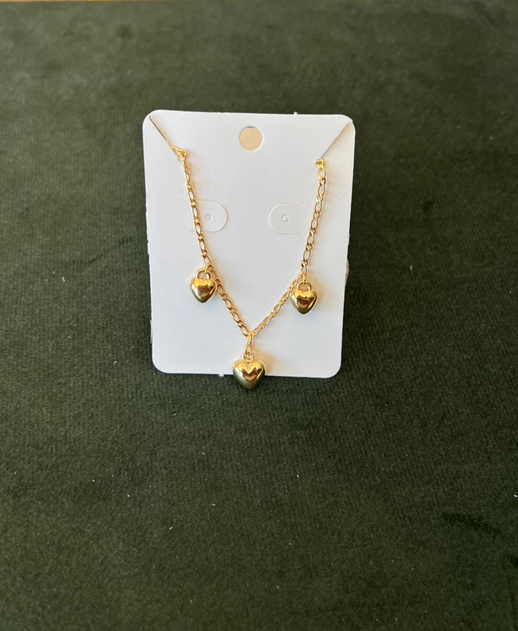 Pulseira coração grande