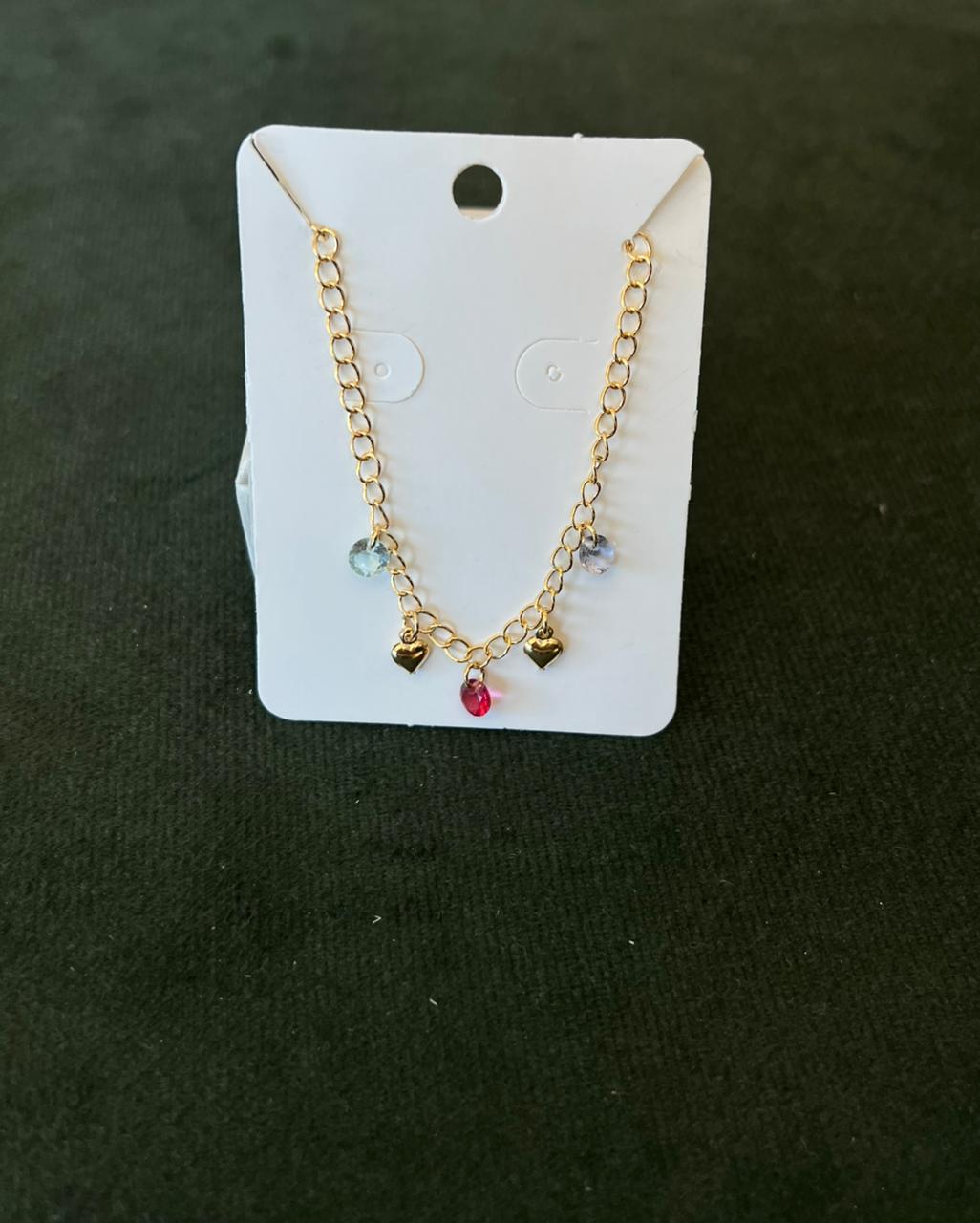 Pulseira de pedrinhas