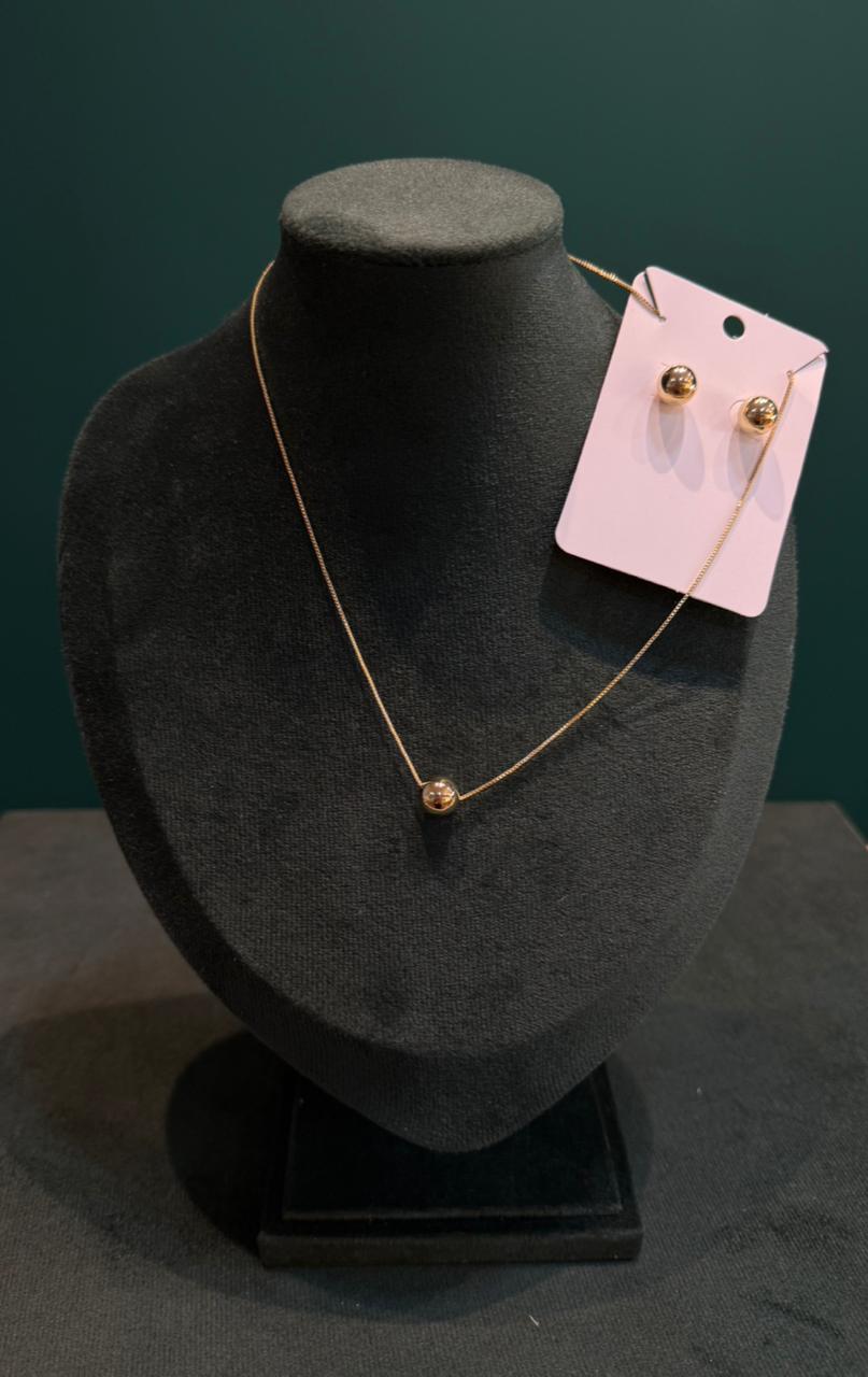 Conjunto bola dourada