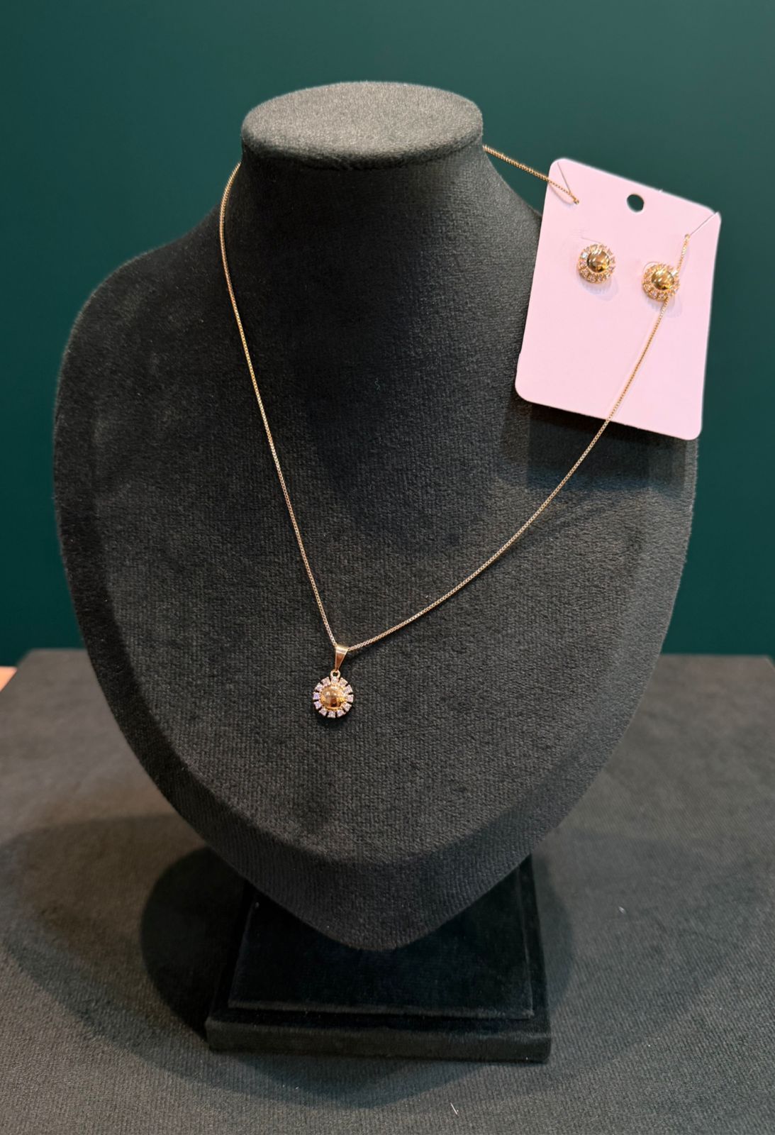 conjunto sol cravejado