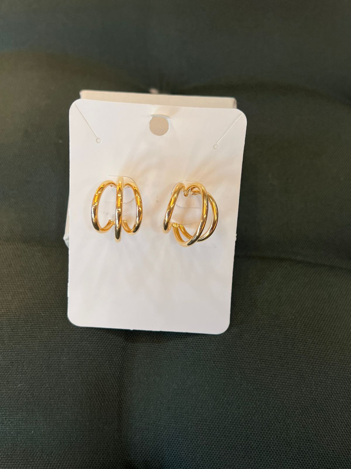 Brinco argola três aros