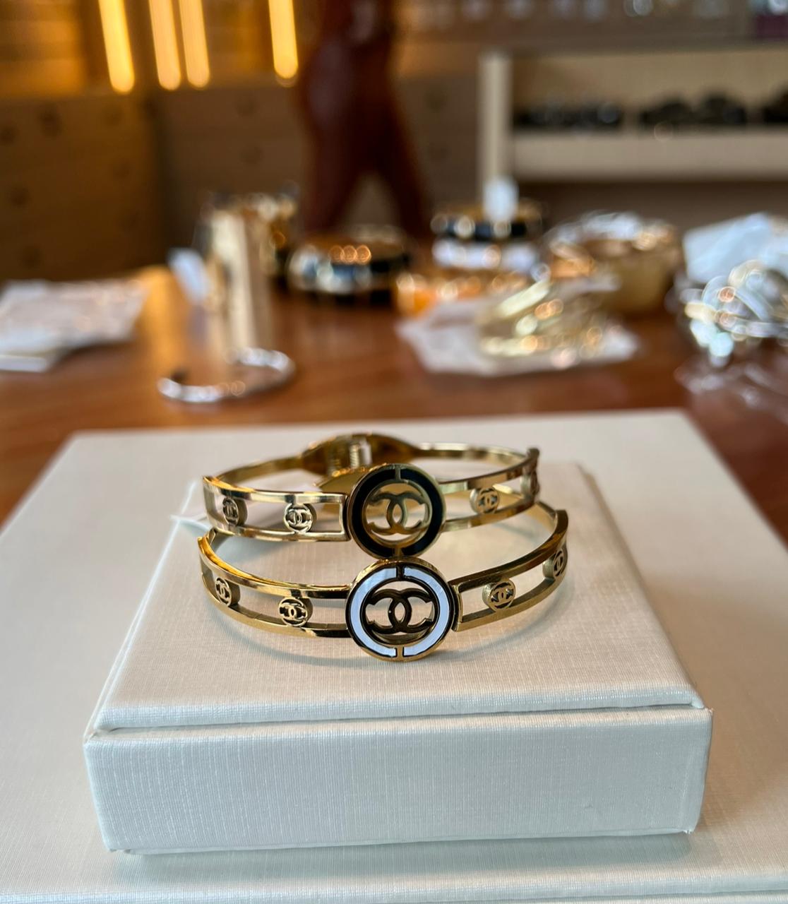 Bracelete inspiração chanel